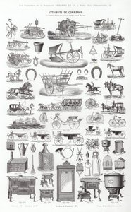 Pagina uit Vignettes Typographiques door French School