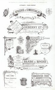 Pagina uit Vignettes Typographiques