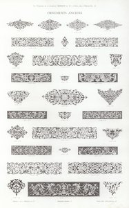 Pagina uit Vignettes Typographiques door French School