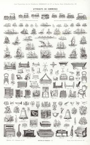 Pagina uit Vignettes Typographiques door French School