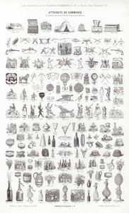 Pagina uit Vignettes Typographiques door French School