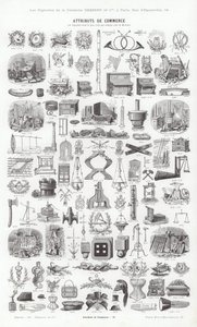 Pagina uit Vignettes Typographiques door French School