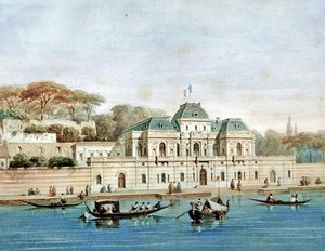 Paleis van de Franse ambassadeur in Constantinopel door French School