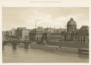 Paleis van het Instituut en Hotel des Monnaies, 1877