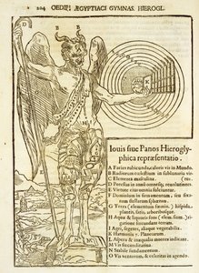 Pan, de universele god, en de elementen die hij vertegenwoordigt