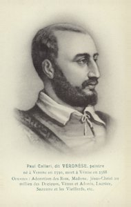 Paolo Veronese, Italiaanse schilder (litho) door French School