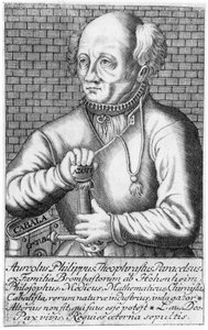 Paracelsus (1493-1541) door French School