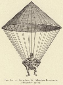 Parachute de Sebastien Lenormand (decembre 1783)