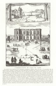 Parijse Observatorium in 1700 door French School