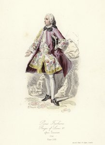 Parijse mode, regeerperiode van Lodewijk XV