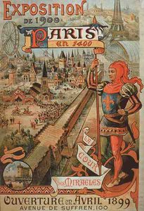 Parijs in 1400 door French School