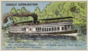 Parijse bateau-hirondelle