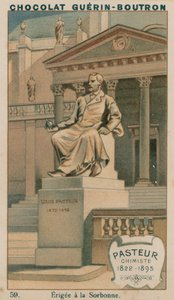 Pasteur, Chemicus, 1822-1895, Opgericht aan de Sorbonne