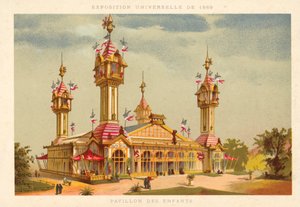 Paviljoen van Kinderen, Exposition Universelle 1889, Parijs