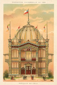 Paviljoen van Chili, Exposition Universelle 1889, Parijs door French School