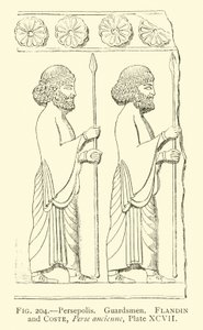 Persepolis, wachters door French School