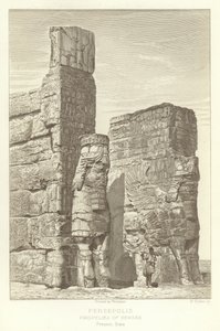 Persepolis, Propylaea van Xerxes, Huidige staat door French School