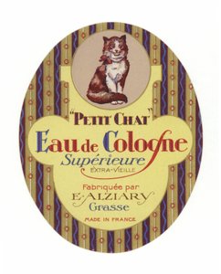 Petit Chat Label, Eau de Cologne door French School