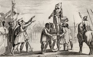 Pharamond, legendarische koning van Frankrijk, uit 