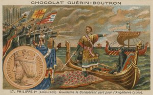 Filips I, koning van Frankrijk: Willem de Veroveraar vertrekt naar Engeland, 1060