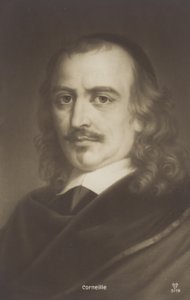 Pierre Corneille (1606-1684), French dramatist (litho) door French School
