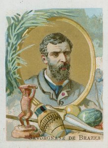 Pierre Savorgnan de Brazza door French School