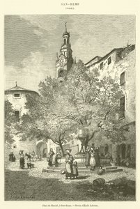 Marktplaats, San-Remo door French School