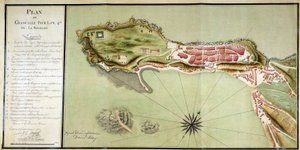 Plan van Granville, voor Jaar IV van de Republiek (1796) door French School