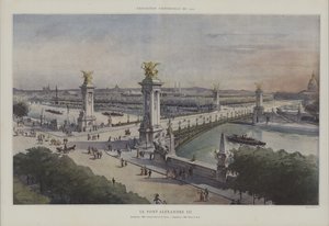Pont Alexandre III, Exposition Universelle 1900, Parijs door French School