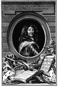 Portret François 6, Hertog van de Rochefoucauld (1613-1680) - Familiearchieven. door French School