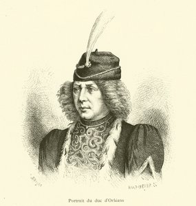 Portret van de hertog van Orleans door French School