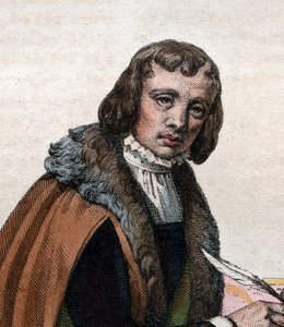 Portret van Alain Chartier (1385-1430)