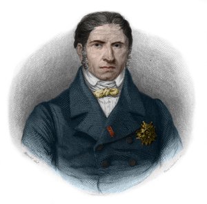 Portret van Andre Marie Jean Jacques (Jean-Jacques) Dupin (1783-1865) (genaamd Dupin de Oudere (Dupin aine), Franse advocaat en politicus. Privécollectie. door French School
