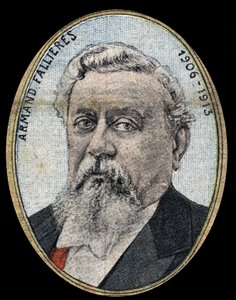 Portret van Armand Fallieres (1841-1931), President van de Republiek