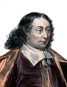 Portret van Blaise Pascal (1623-1662), Franse wiskundige en schrijver