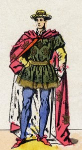 Portret van Karel VII (1403-1461), koning van Frankrijk
