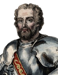 Portret van Chevalier de Bayard (1476-1524), Franse soldaat door French School