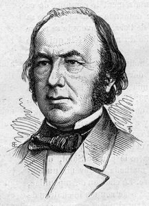 Portret van Claude Bernard (1813-1878), Franse medische fysioloog en academicus. Gravure in Le Monde Illustré nr. 883 van 14 maart 1874.