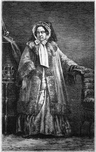 Portret van Gravin Dash (Anne Gabrielle de Cisternes de Cutiras, Viscount van Poilloue de Saint Mars) door French School