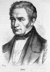 Portret van Étienne Cabet, Franse socialist
