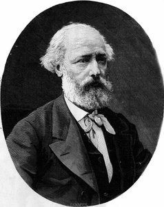 Portret van Eugene Viollet-le-Duc