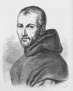 Portret van pater Mersenne (1588 - 1648) - in 