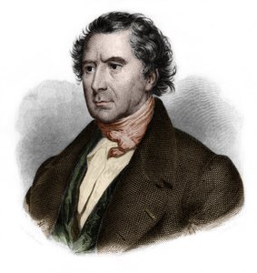 Portret van Francois Arago (1786-1853), Franse wiskundige, natuurkundige, astronoom en politicus. in 
