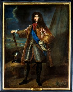 Portret van Francois Gaston de Bethune. Anoniem schilderij uit de 17e eeuw. Kasteel van Sully door French School