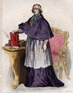 Portret van Francois de Pons de Salignac de La Mothe Fenelon (1651-1715), Franse aartsbisschop, theoloog, dichter en schrijver