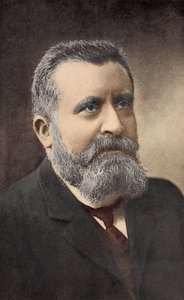 Portret van de Franse politicus Jean Jaurès (1859-1914) door French School