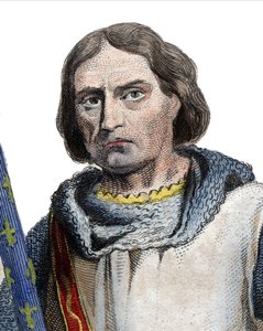 Portret van Gaucher V de Chastillon (ca.1249-1329), Constable van Frankrijk door French School