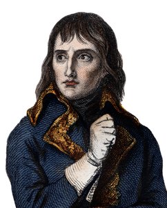 Portret van Generaal Bonaparte (Napoleon Bonaparte) (1768-1821) door French School