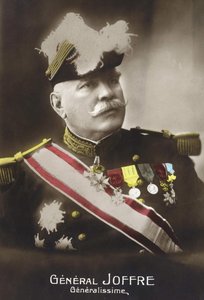 Portret van Generaal Joseph Joffre (1852 - 1931)