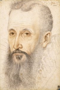 Portret van George Talbot, graaf van Shrewsbury, ca. 1582 door French School